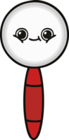 lupa de desenho animado bonito png