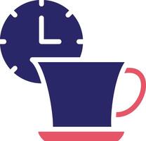 Tea Time Vector Icon