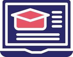 Online Learning Vector Icon