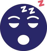 Sleeping Face Vector Icon