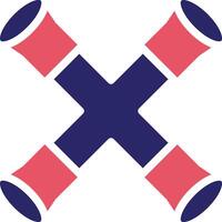 Cross Wrench Vector Icon