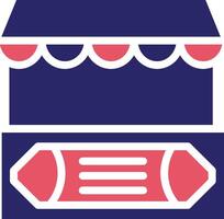 Street Market Vector Icon