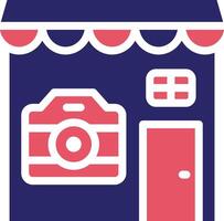 Camera Shop Vector Icon
