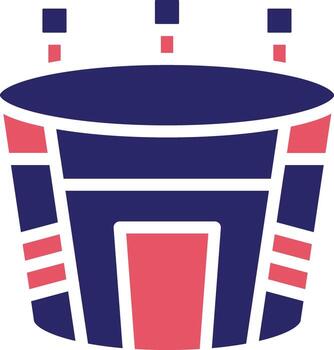 icono de vector de estadio