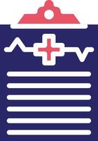 Diagnosis Vector Icon