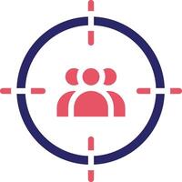 User Target Vector Icon