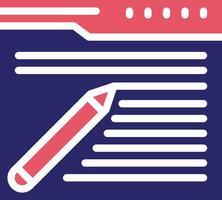 Copywriting Vector Icon