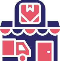 Delivery Shop Vector Icon