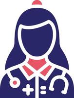 Female Surgeon Vector Icon