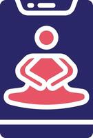 Meditation Vector Icon