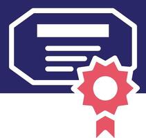 Certificate Vector Icon