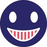 Grinning Face with Smiling Eyes Vector Icon