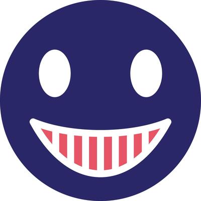 Grinning Face with Smiling Eyes Vector Icon