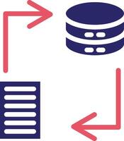 Data Transformation Vector Icon