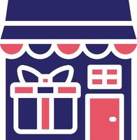 Gift Shop Vector Icon