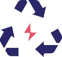 Recycle Energy Vector Icon