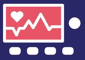 Heart Monitoring Vector Icon