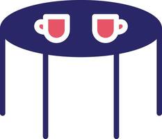 Coffee Table Vector Icon