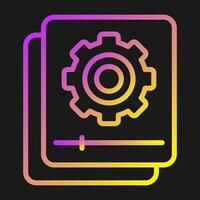 Document Automation Vector Icon
