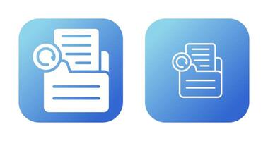 Document Redo Vector Icon