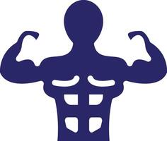 Body Builder Vector Icon