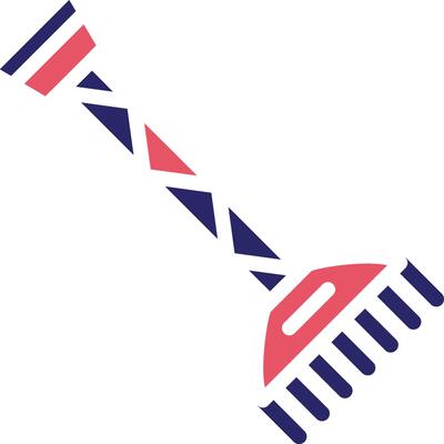 Rake Vector Icon
