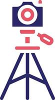 Tripod Camera Vector Icon