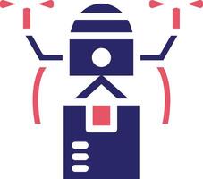 Drone Delivery Vector Icon