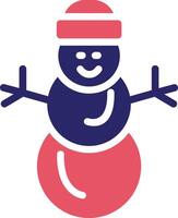 Snowman Vector Icon