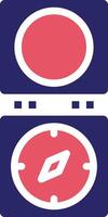 Army Compass Vector Icon