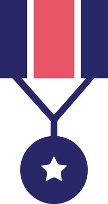 Army Medal Vector Icon