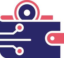 Digital Wallet Vector Icon