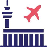 icono de vector de aeropuerto