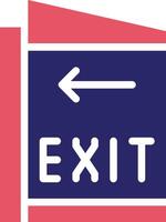 Exit Vector Icon