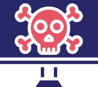 Cyber Attack Vector Icon