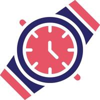 icono de vector de reloj de pulsera