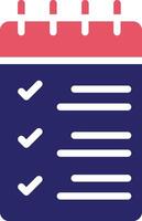 Tasks Vector Icon