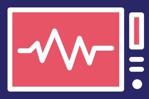 Electrocardiogram Vector Icon