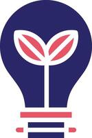 Ecologic Bulb Vector Icon