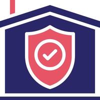 Home Security Vector Icon