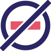 Do not Disturb Vector Icon
