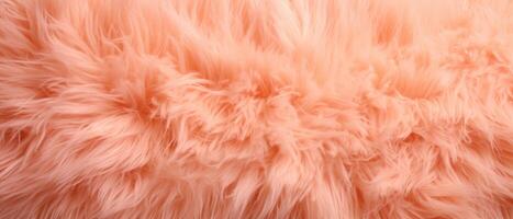 AI generated Peach Fuzz background, gentle texture for a plush, cozy feel, Ai Generated photo