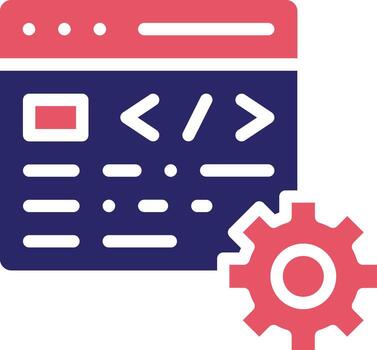 código ajustes vector icono