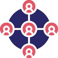 User Connection Vector Icon