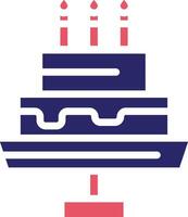 Birthday Cake Vector Icon