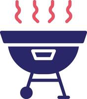 icono de vector de barbacoa