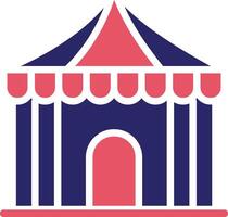 Circus Tent Vector Icon