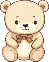 Classic Teddy Bear Cartoon png