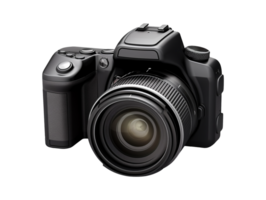 AI generated Dslr photo camera object png photo