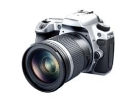 AI generated Dslr photo camera object png photo